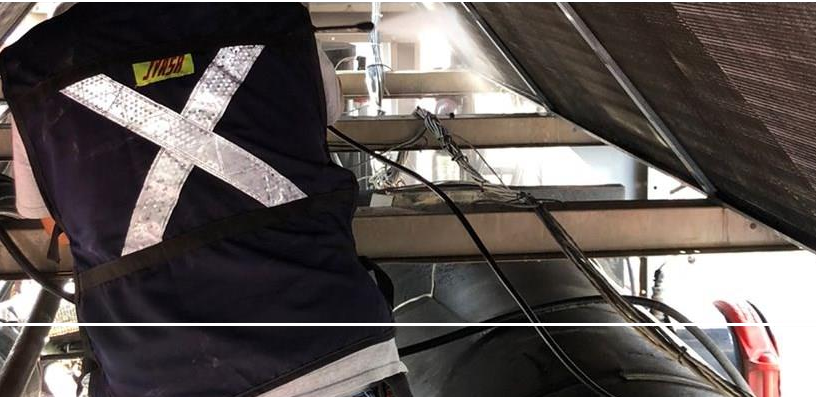 Trabajo de mantenimiento y limpieza